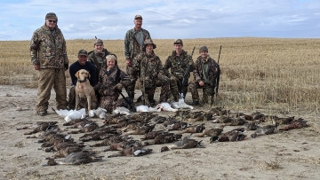 Saskatchewan Guided Waterfowl Hunt