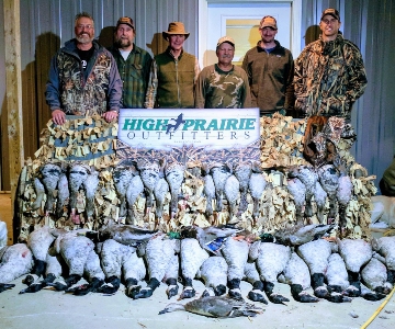 Saskatchewan Guided Waterfowl Hunt